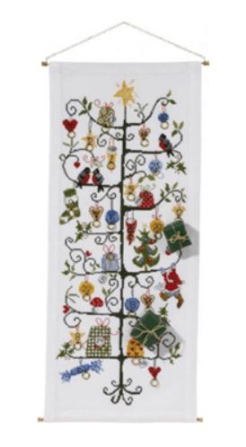 Populære Motiver for Broderi Julekalender